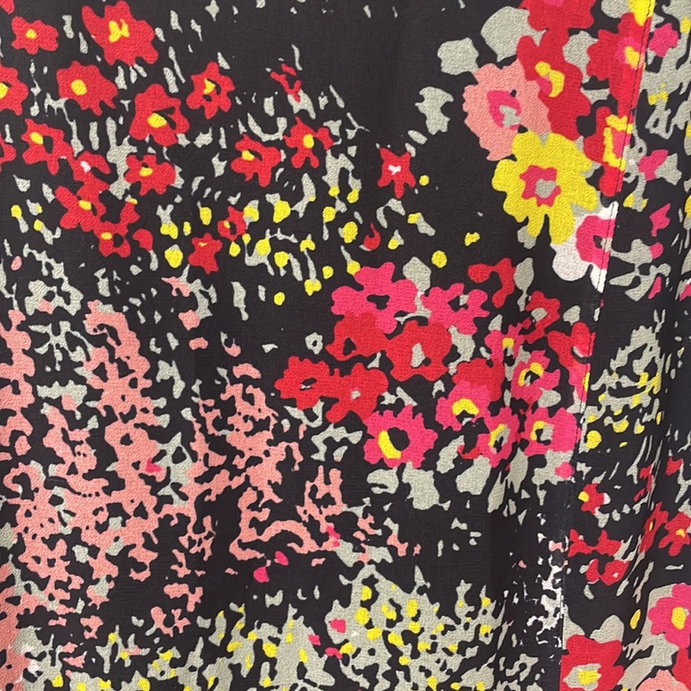 Jason Wu GREY Floral Shift Dress w/ Pockets sz 2 - Picture 4 of 6